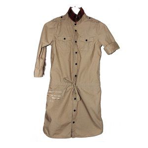 Ralph Lauren girl’s kaki shirt Dress size 14